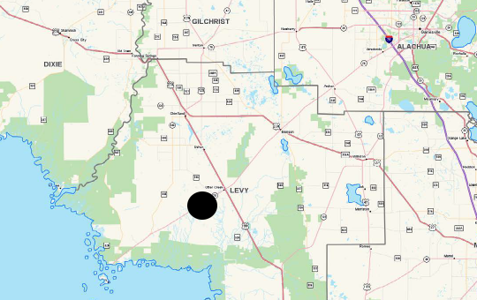 Levy County, Otter Creek, Florida, United States